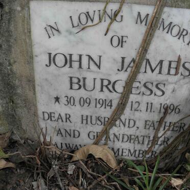BURGESS John James 1914-1996