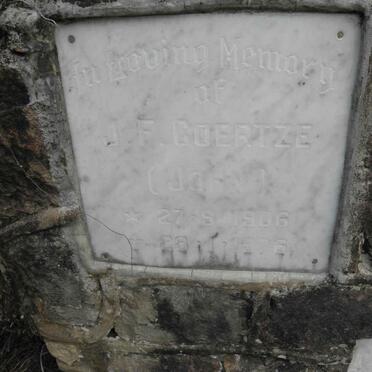 COERTZE J.F. 1906-1986