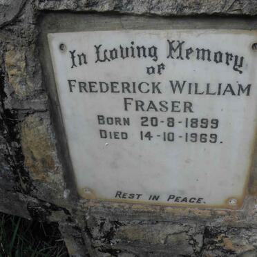 FRASER Frederick William 1899-1969