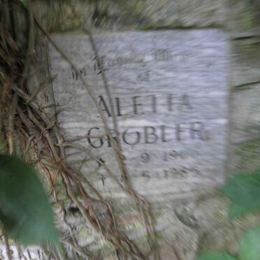 GROBLER Aletta 1900-1985