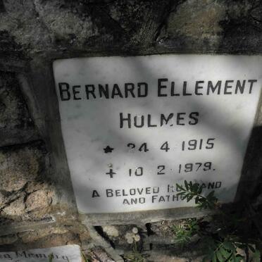 HULMES Bernard Ellement 1915-1979