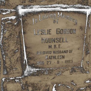 HOUNSELL Leslie Gordon -1983