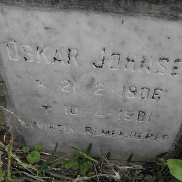 JOHNSEN Oskar 1906-1981