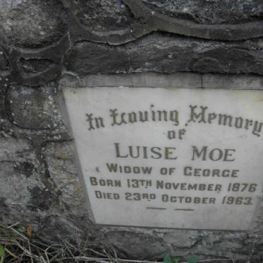 MOE Luise 1876-1963