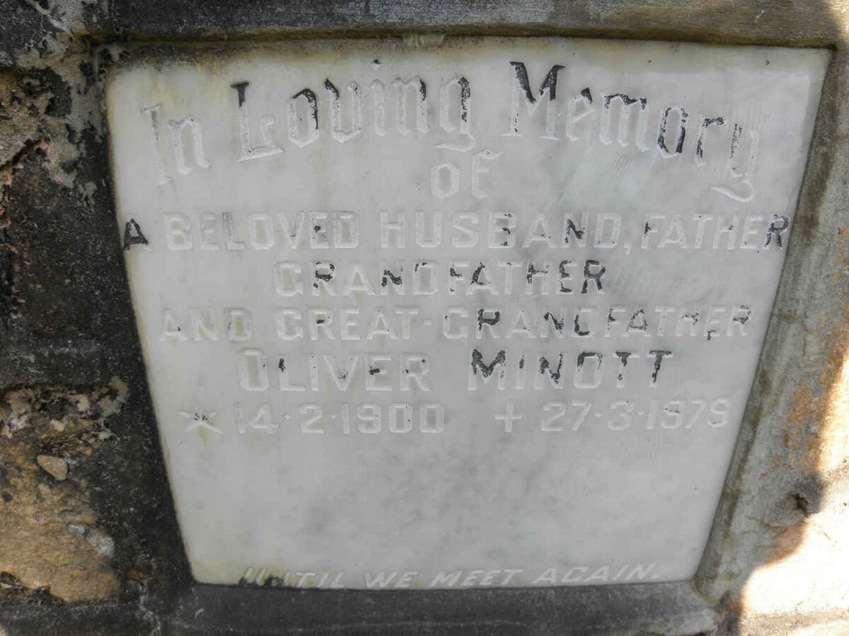 MINOTT Oliver 1900-1979