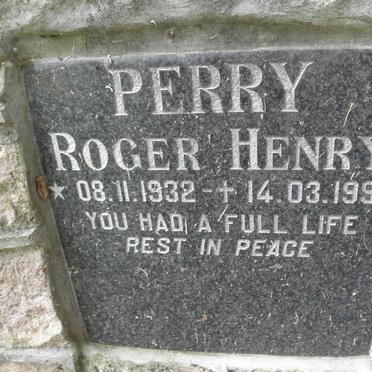 PERRY Roger Henry 1932-1992