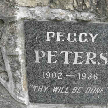 PETERS Peggy 1902-1986