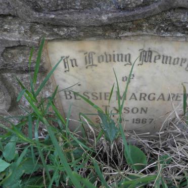 TYSON Bessie Margaret -1967