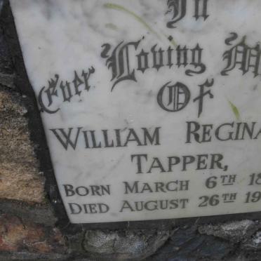 TAPPER William Reginald 1898-1959