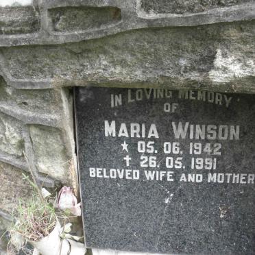 WINSON Maria 1942-1991