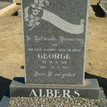 ALBERS George 1930-1982