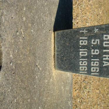 BOTHA Trudie 1961-1961