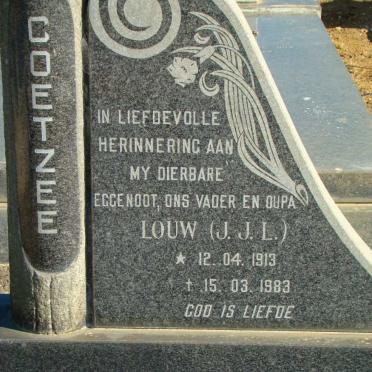 COETZEE J.J.L. 1913-1983