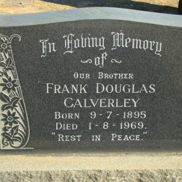 CALVERLEY Frank Douglas 1895-1969