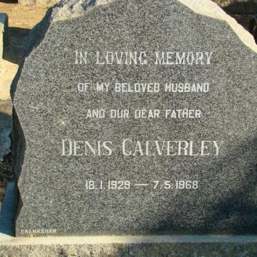 CALVERLEY Denis 1929-1968