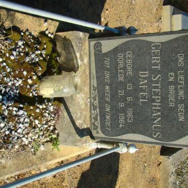 DAFEL Gert Stephanus 1963-1964