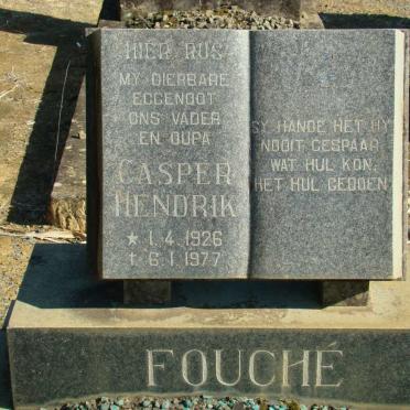 FOUCHÉ Casper Hendrik 1926-1977