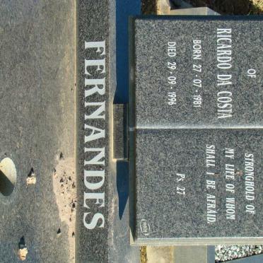 FERNANDES Ricardo de Costa 1981-1996