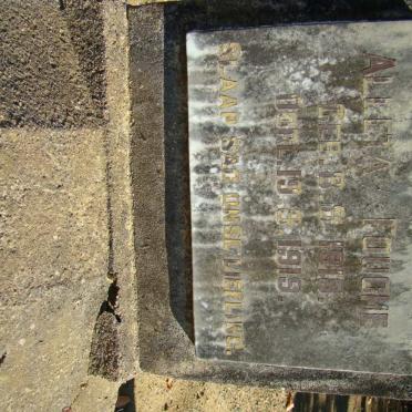 FOUCHE Alleta 1919-1919