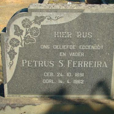 FERREIRA Petrus S. 1991-1962