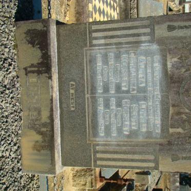 HORSLEY Lovell Scott 1886-1947 &amp; Aletta Catharina 1891-1947