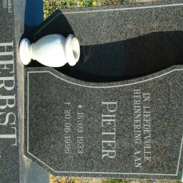 HERBST Pieter 1933-1995