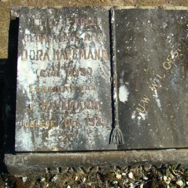 HAVEMAN Dora nee UYS -1929