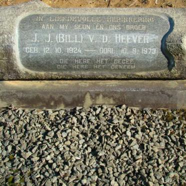 HEEVER J.J., van den 1924-1973