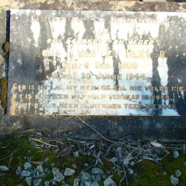 HEEVER John H., van den 1888-1944