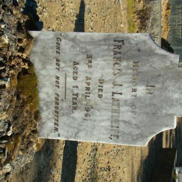 LATHLIEFF Francis J. -1?96