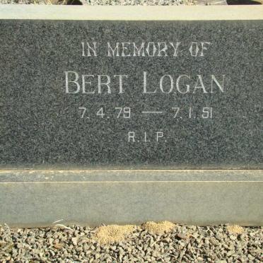 LOGAN Bert 1879-1951