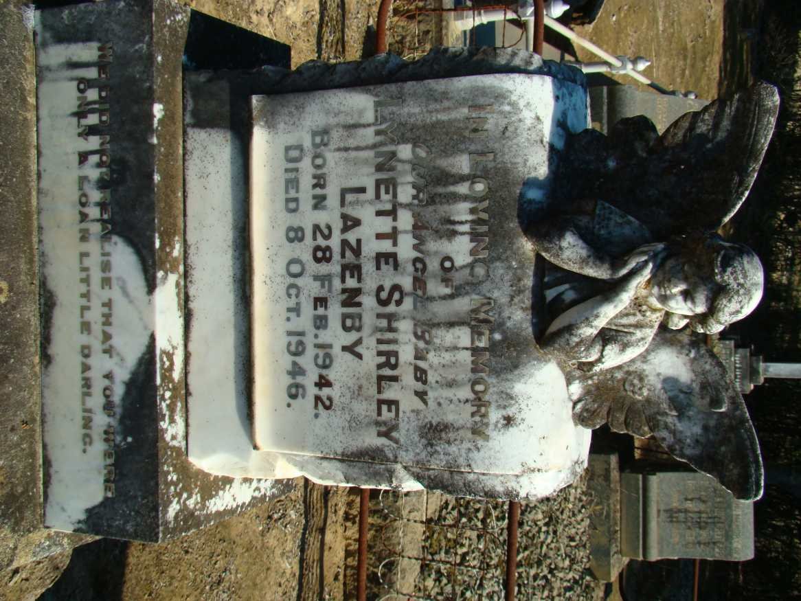 LAZENBY Lynette Shirley 1942-1946