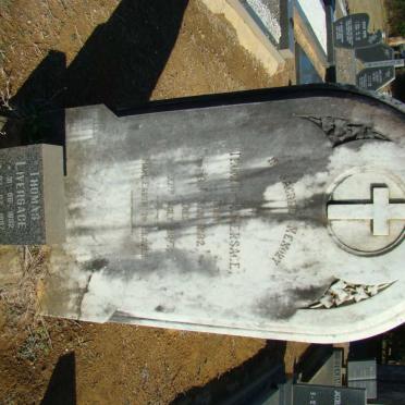 LIVERSAGE Thomas 1832-1897 