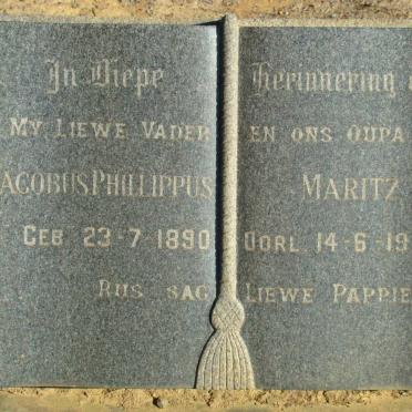 MARITZ Jacobus Phillippus 1890-1967