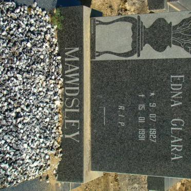 MAWDSLEY Edna Clara 1927-1991