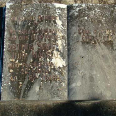 MACREA Arthur Sidney John -1954