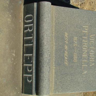 ORTLEPP Victoria Petronella 1875-1968