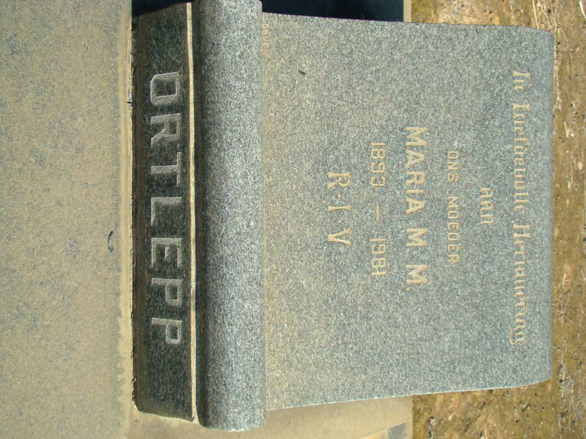 ORTLEPP Maria M.M. 1893-1981