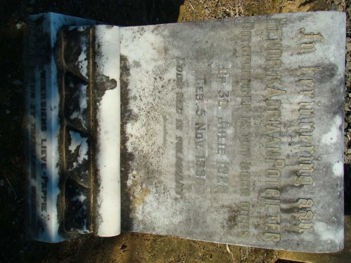 POTGIETER Hendrik Adriaan 1928-1996