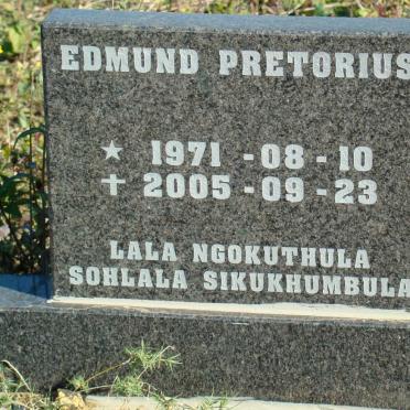 PRETORIUS Edmund 1971-2005