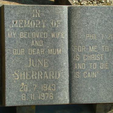 SHERRARD June 1943-1976