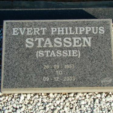 STASSEN Evert Philippus 1957-2003