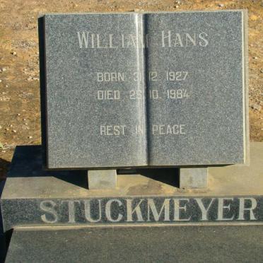 STUCKMEYER William Hans 1927-1984