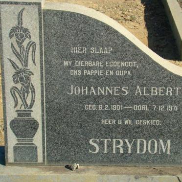 STRYDOM Johannes Albertus 1901-1971