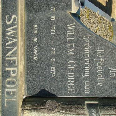 SWANEPOEL Willem George 1901-1974