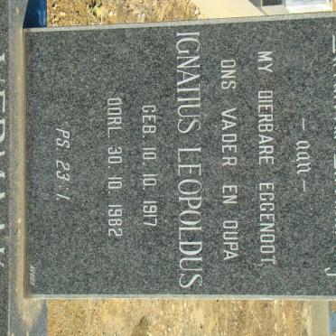 VERMAAK Ignatius Leopoldus 1917-1982