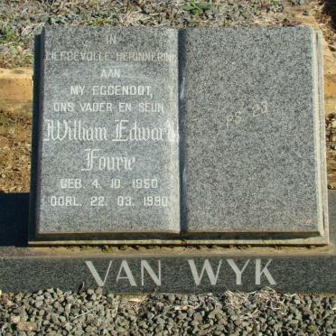 WYK William Edward Fourie, van 1950-1990