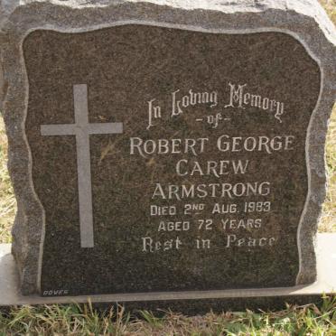 ARMSTRONG Robert George Carew -1983