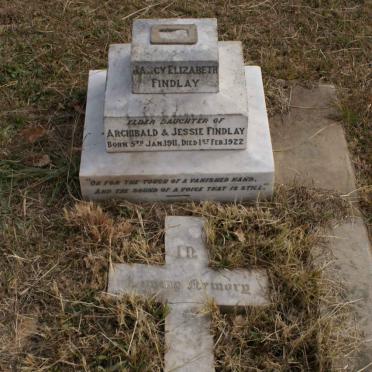 FINDLAY Nancy Elizabeth 1911-1922