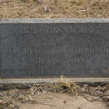 HENDERSON Alfred Thompson -1960